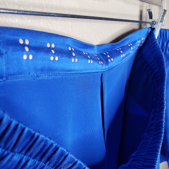 Lunya XL Washable Silk Sleep Shorts Energized Blue - Picture 5 of 9